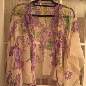 Lulu Guinnes Sheer Cover Up